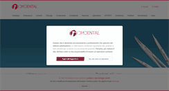 Desktop Screenshot of dmdental.it